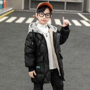 Coat - Children Winter Cotton Jacket Boy