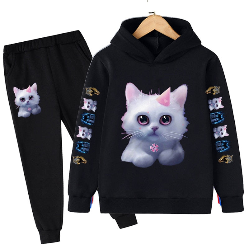 Cat Suit Hoodies