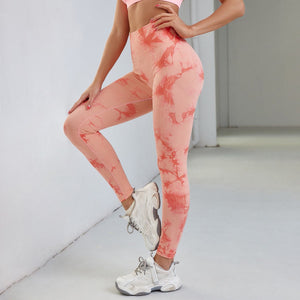 Leggings - Seamless Tie Dye Leggings