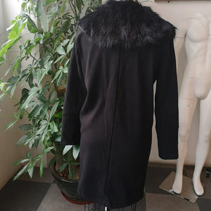 Coat - Men's Long Fur Collar Coat