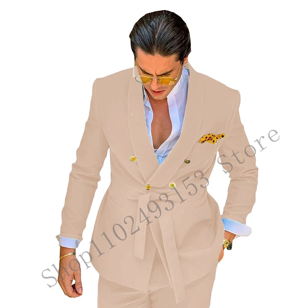 Suit - New Design Green Male Suits