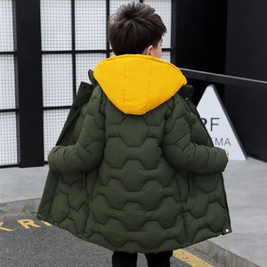 Coat - Big  Boys Hooded Coat