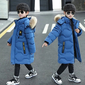 Coat - Big  Boys Hooded Coat