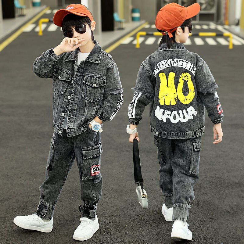 Sweat Suit - Coat + Pants Cotton 2Pcs/Sets