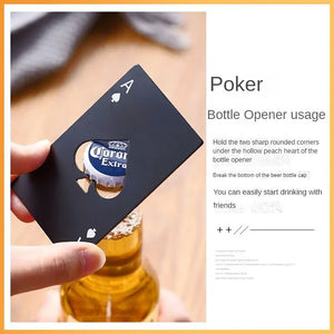 Opener - Playing Card Bottle Opener