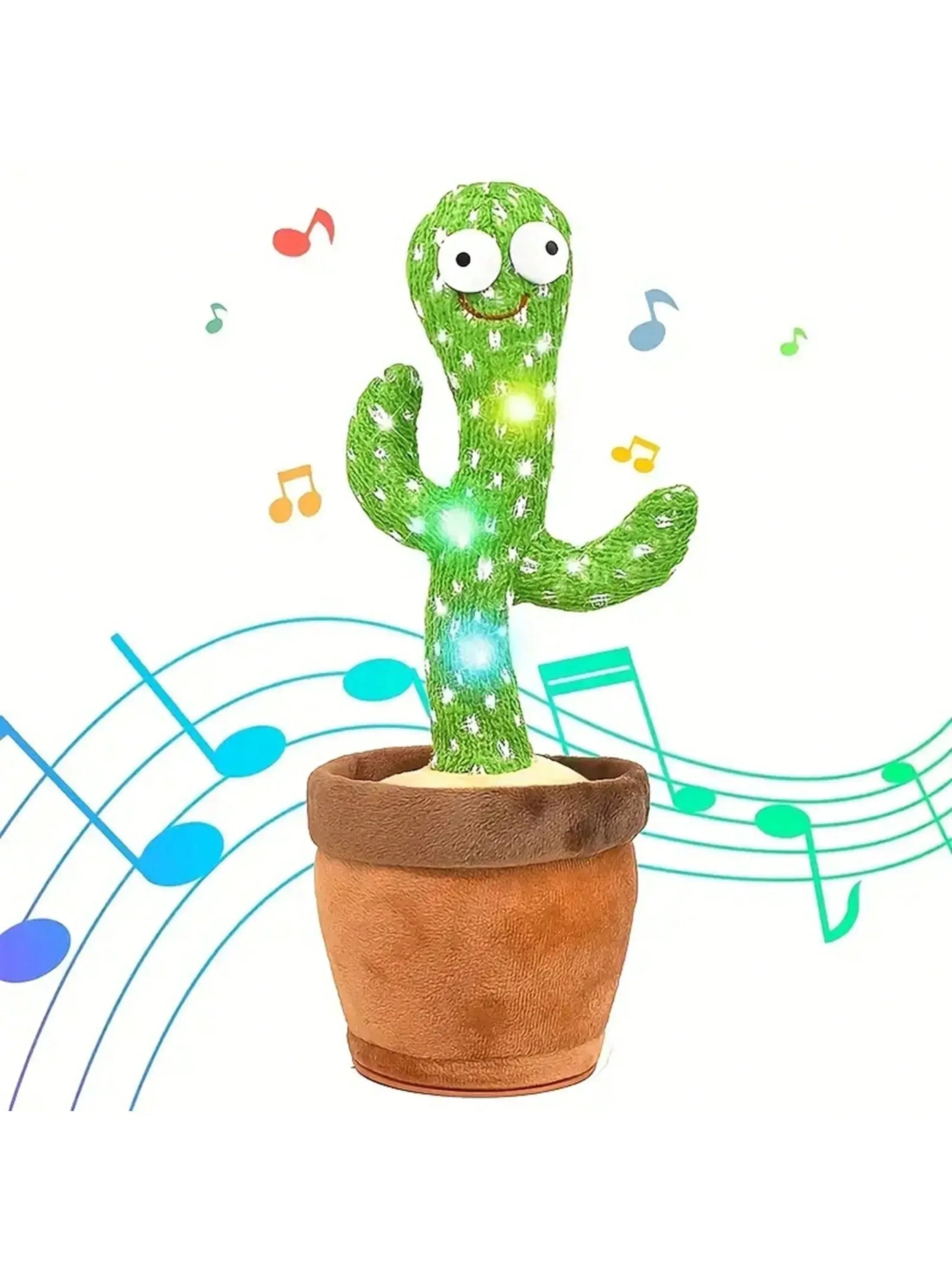 Toys - 1pc-Dancing Talking Cactus