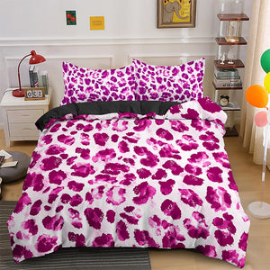 Leopard Print Bedding Set