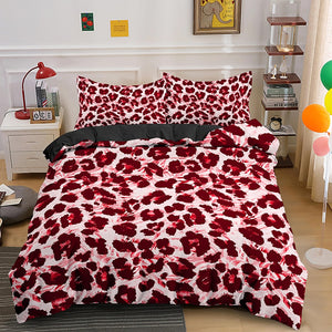 Leopard Print Bedding Set