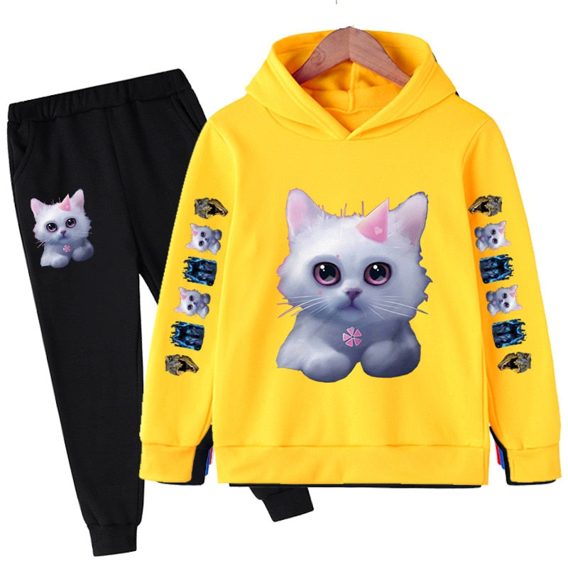 Cat Suit Hoodies