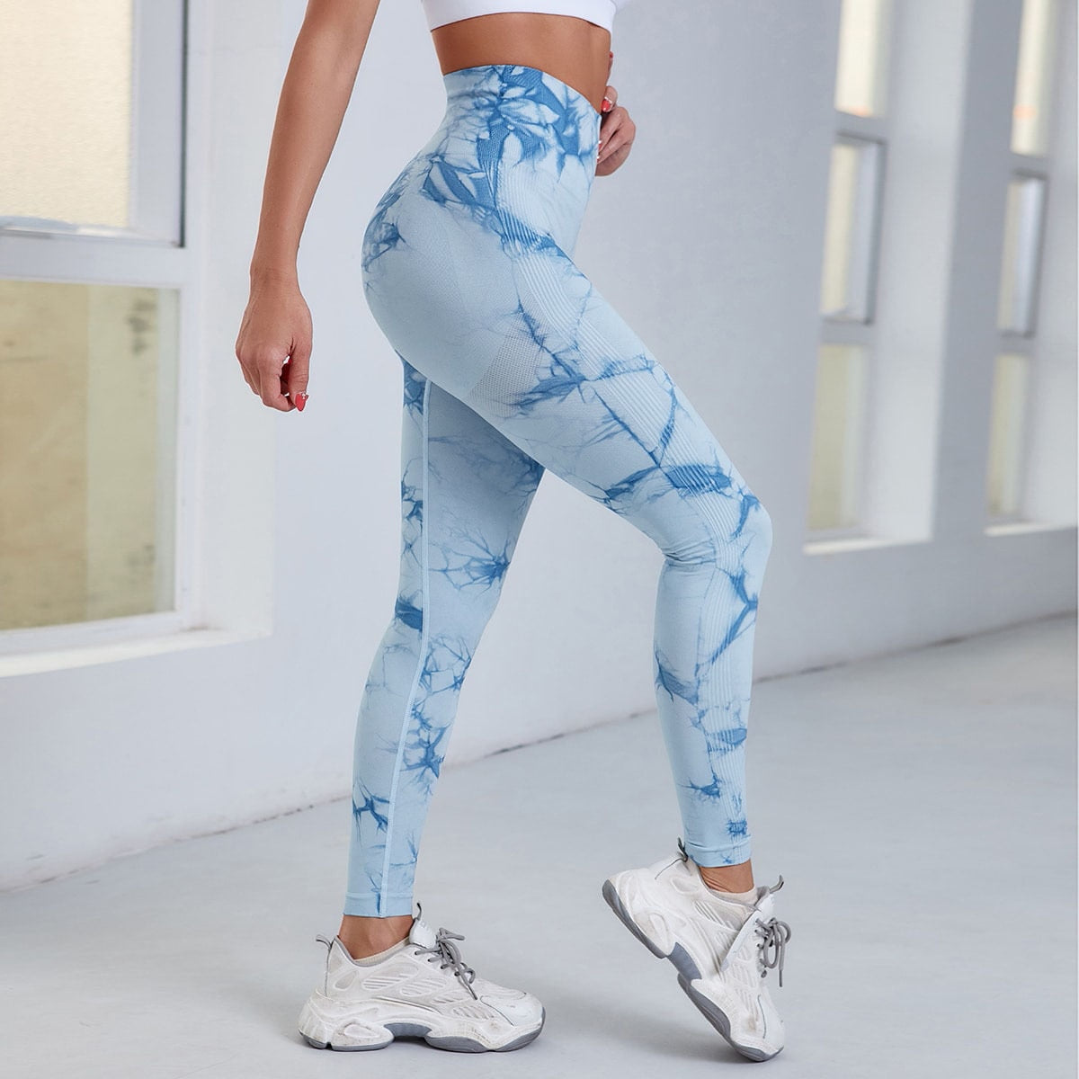 Leggings - Seamless Tie Dye Leggings