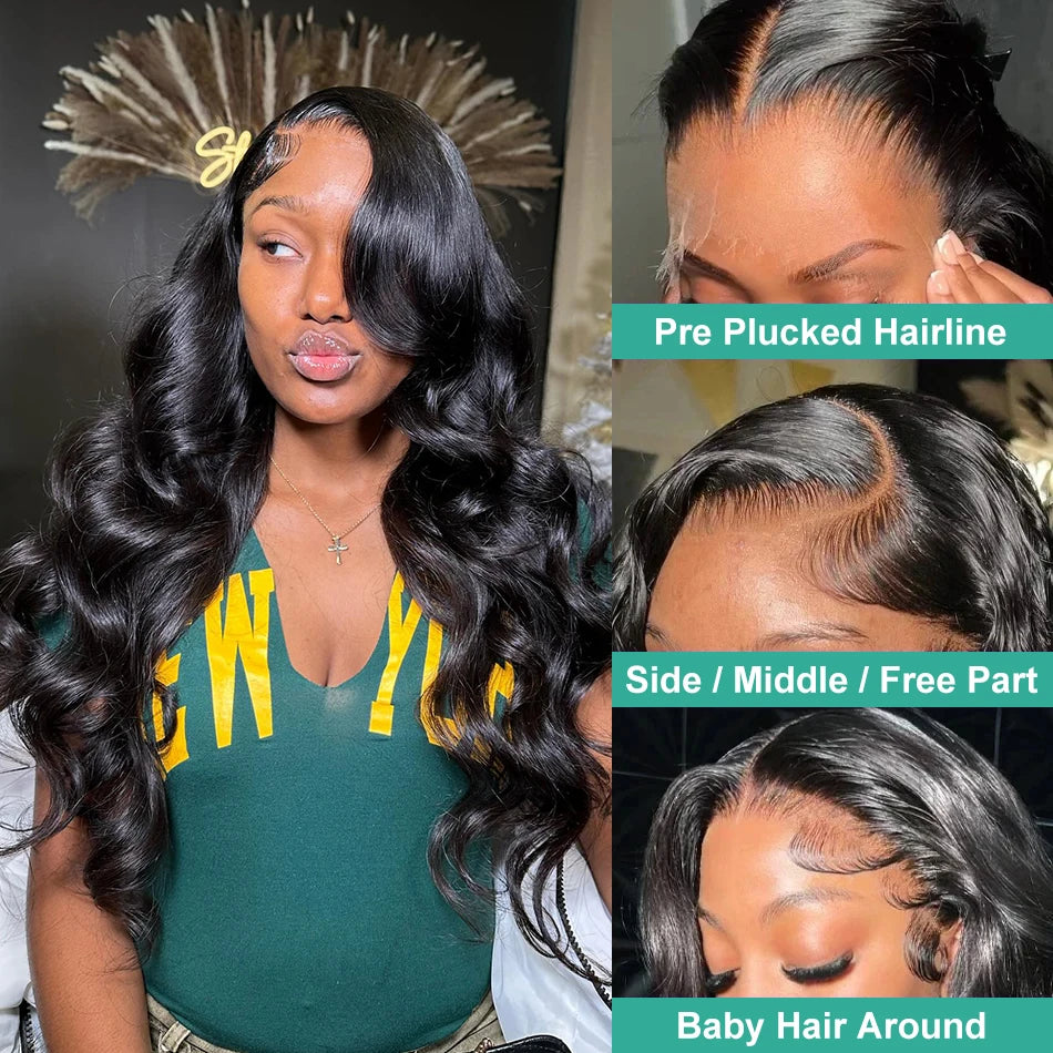 Wig - 13x6 Transparent Body Wave Lace Front Wig