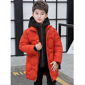 Coat - Big  Boys Hooded Coat