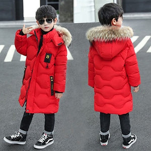 Coat - Big  Boys Hooded Coat