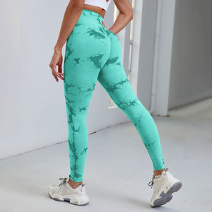 Leggings - Seamless Tie Dye Leggings