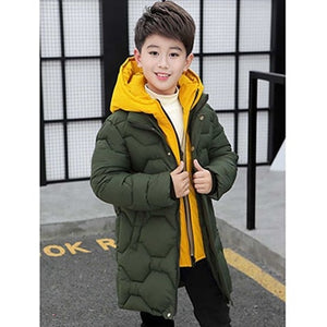 Coat - Big  Boys Hooded Coat