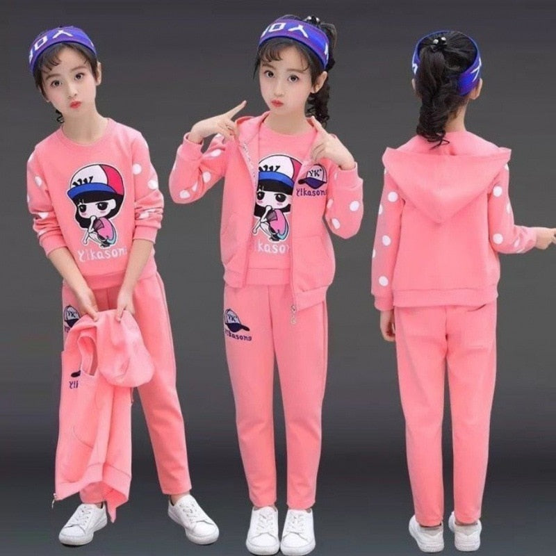 Sweat Suit - Clothing Set For Girls