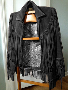 Jacket - Suede  Indie Folk Tassel Jacket