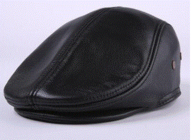 Male Genuine Leather Hat