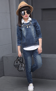 Girls Denim Clothing Sets