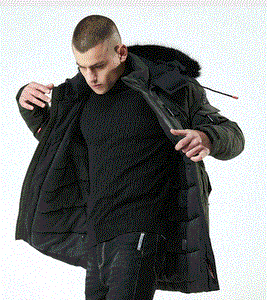 Large Size Warm Men Outwear