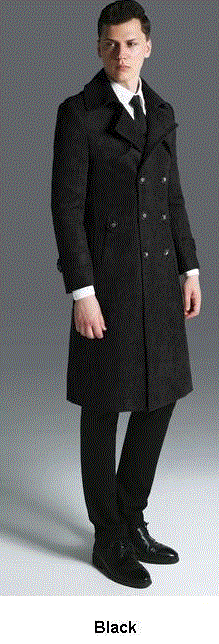 Fall/Winter Long Suede Trench for a Man