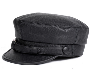 Unisex Leather Hat