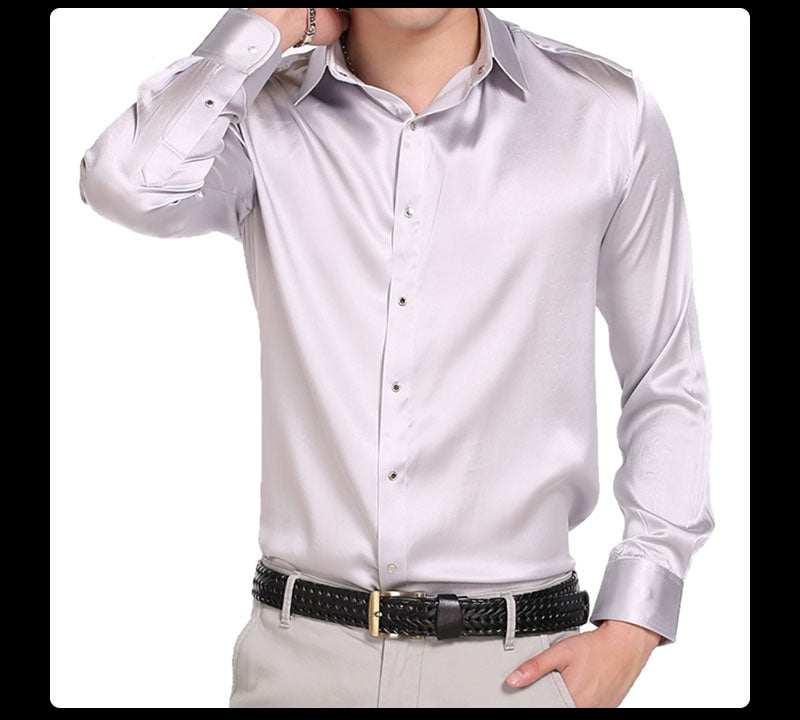 Silk Long Sleeve Shirts