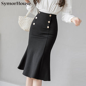 Skirt - High Waist Pencil Skirt