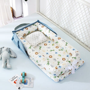 Baby Crib Cot Newborn Sleeping Nest Bedding