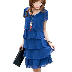 Chiffon Mini Dress