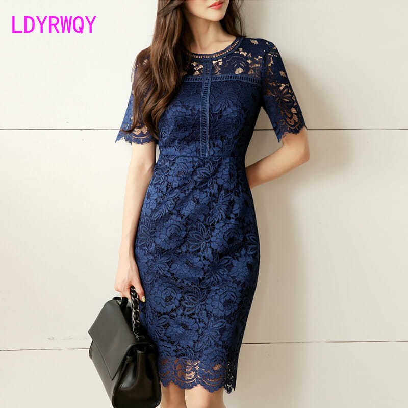 Blue Lace dress