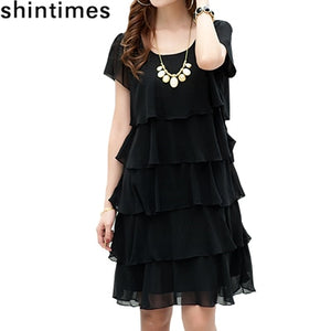 Chiffon Mini Dress