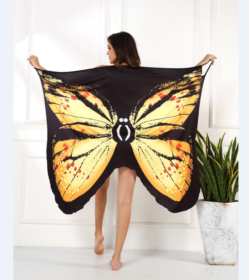 Painted Butterfly Comfortable  Beach Cover