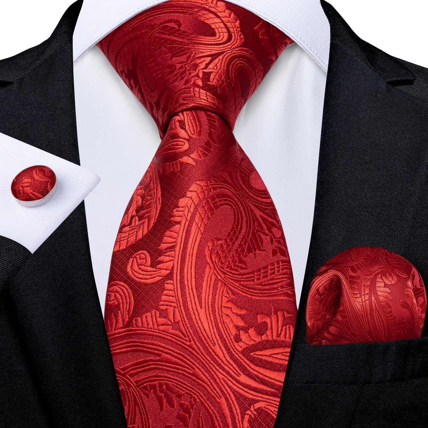 New Men Red Design Tie