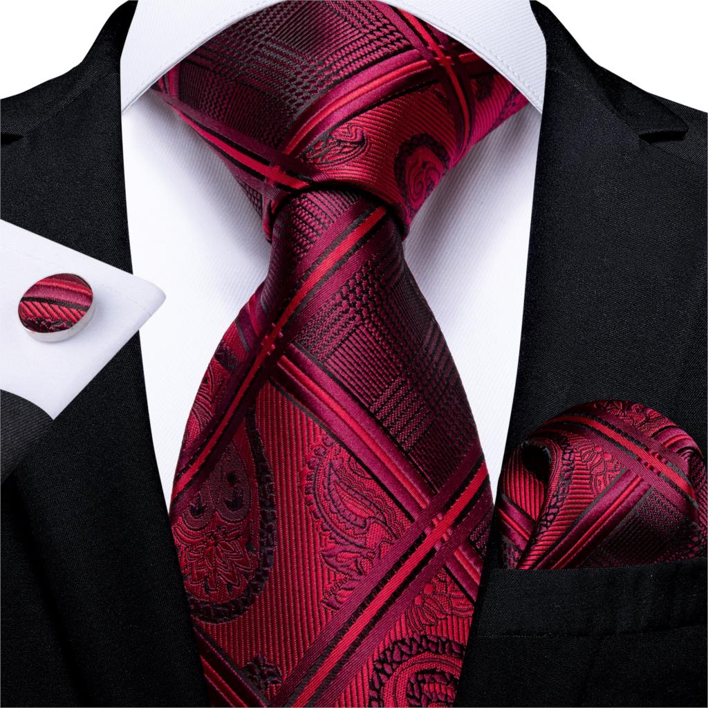 New Men Red Design Tie