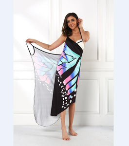 Painted Butterfly Comfortable  Beach Cover