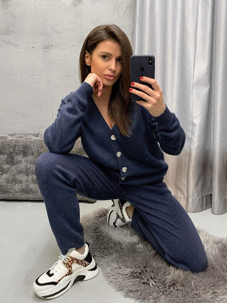 Knitted Tracksuit