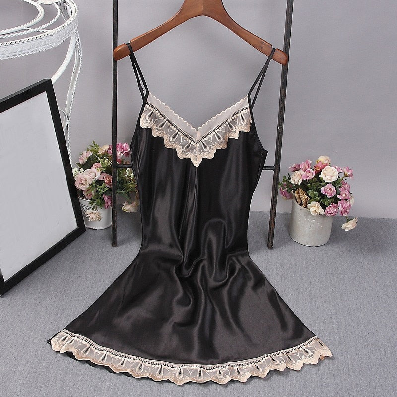 Mini Kimono Robe Lady Rayon Bath Gown