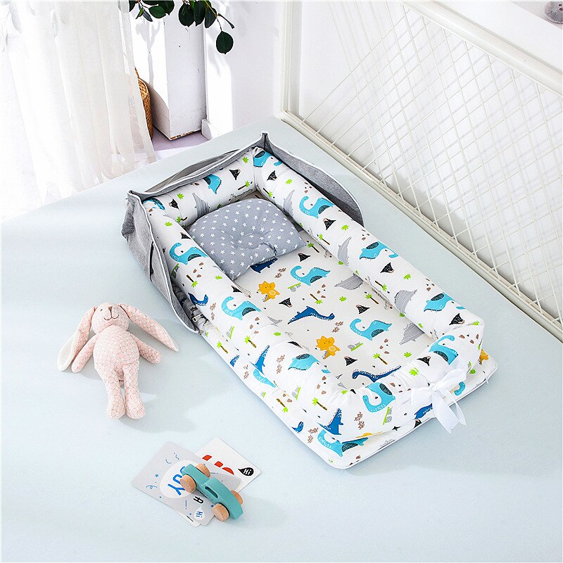 Baby Crib Cot Newborn Sleeping Nest Bedding