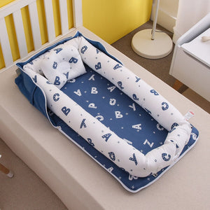 Baby Crib Cot Newborn Sleeping Nest Bedding