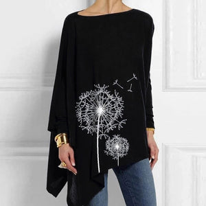 Long Sleeve Irregular Shirts