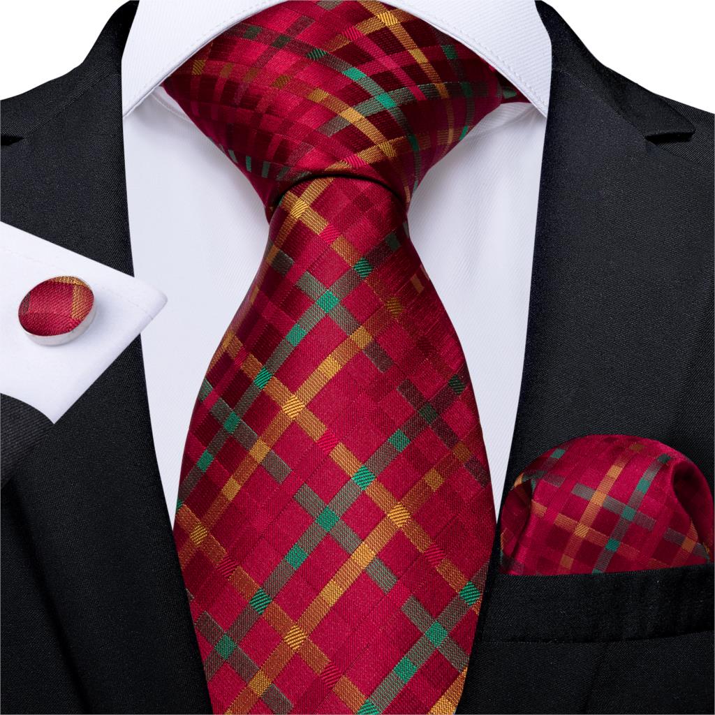 New Men Red Design Tie