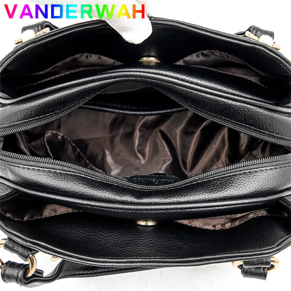 Purse - 3 Layers Ladies Handbags