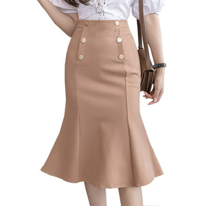 Skirt - High Waist Pencil Skirt