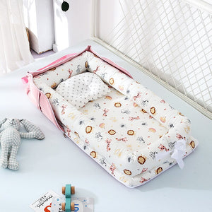 Baby Crib Cot Newborn Sleeping Nest Bedding