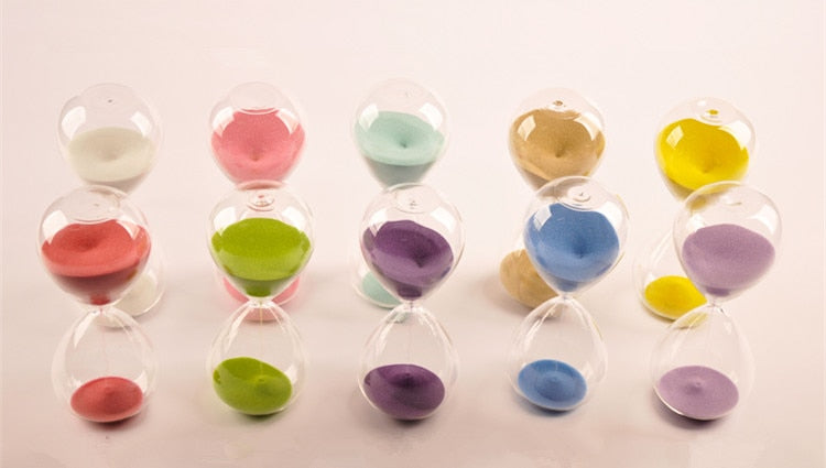 30 Minutes Transparent Glass Sand Hourglass