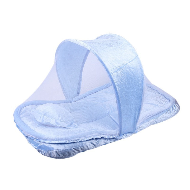 Foldable Baby Crib Mosquito Netting