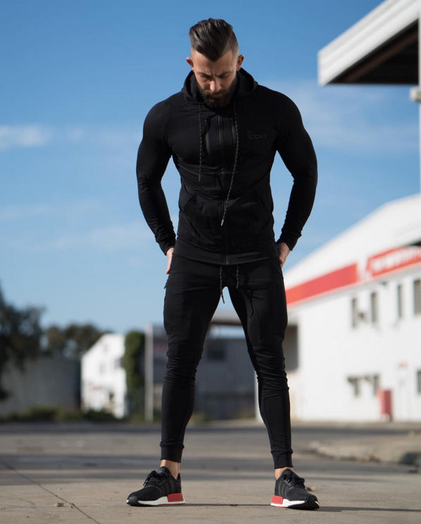 Men's  Muscle Fitness Hoodie  