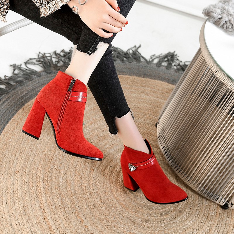 Shoes - Fashion Model Woman Ankle Boot