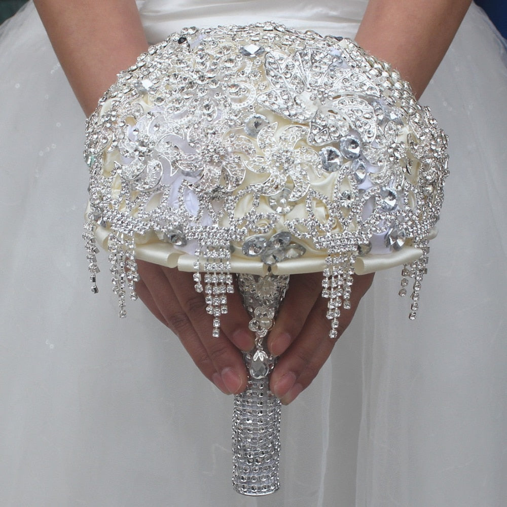 Beaded Wedding Bouquets